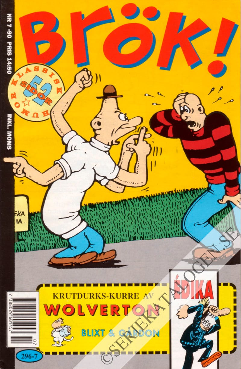 Framsida på Brök! #7 (1990)