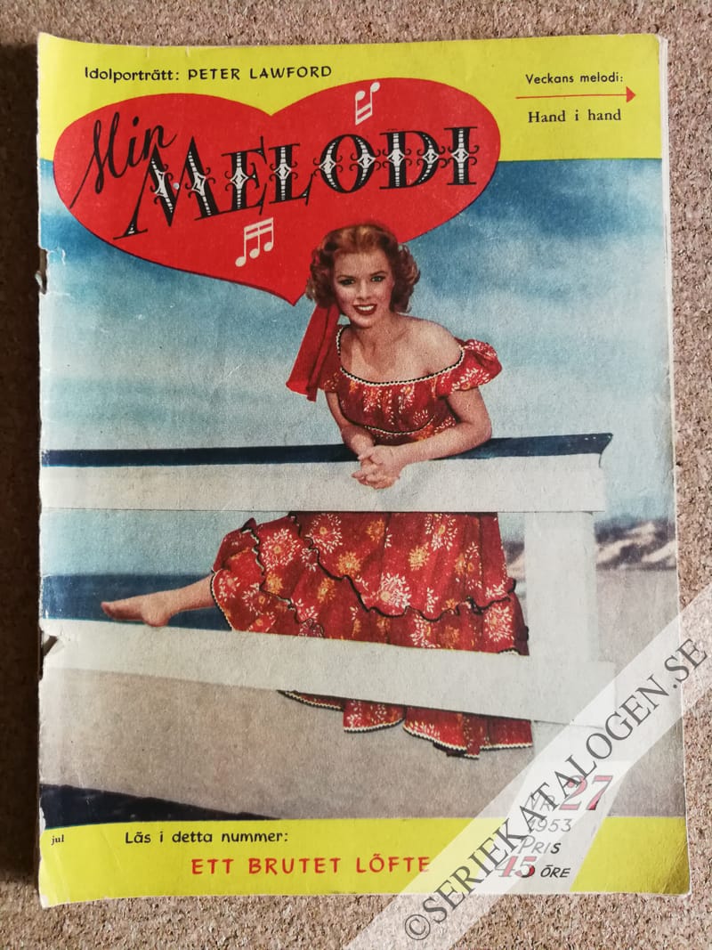 Framsida på Min melodi #27 (1953)