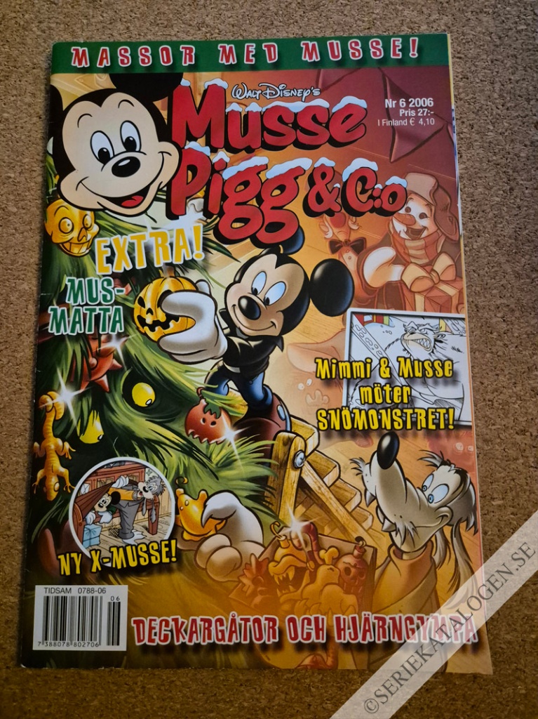 Framsida på Musse Pigg & C:o #6 (2006)