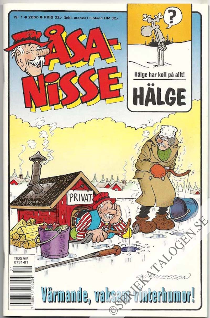 Framsida på Åsa-Nisse #1 (2000)