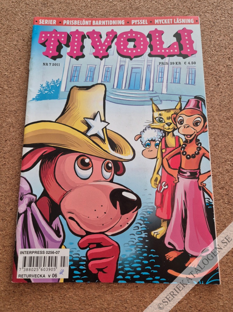 Framsida på Tivoli med vänner #7 (2011)