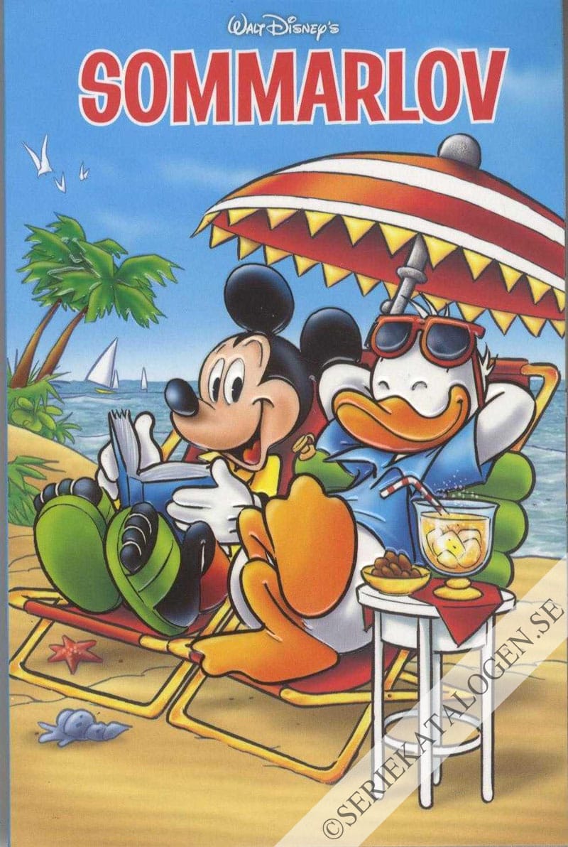 Framsida på Kalle Ankas pocket special Sommarlov (2020)