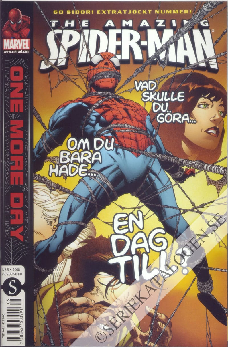 Framsida på Spider-Man #5 (2008)