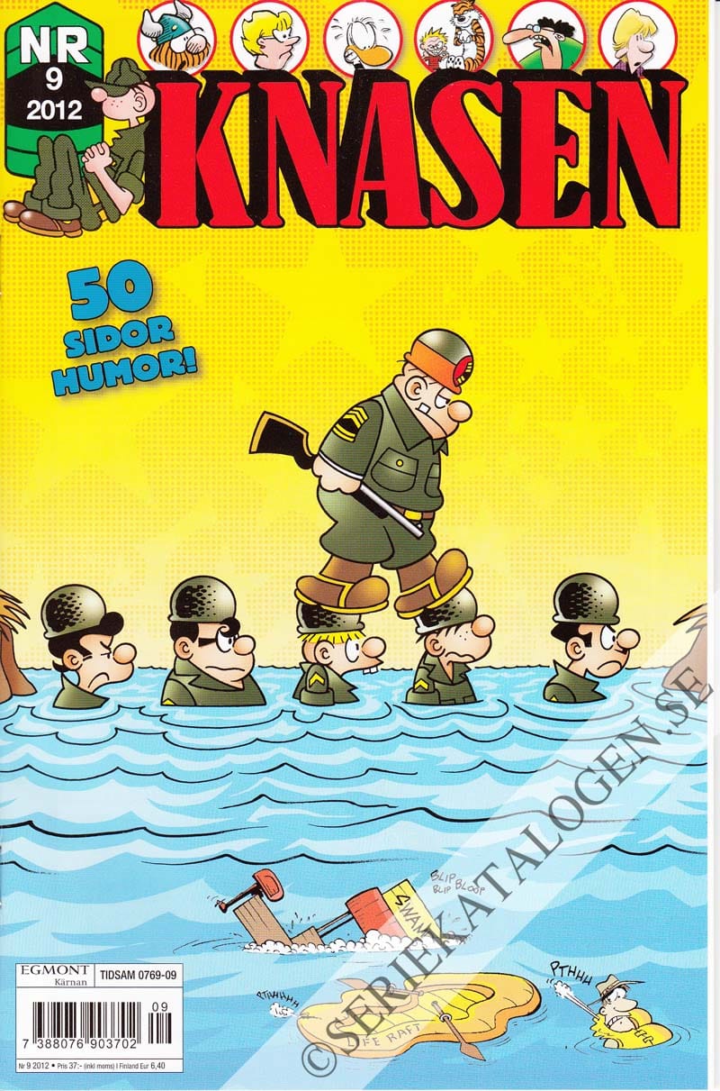 Framsida på Knasen #9 (2012)