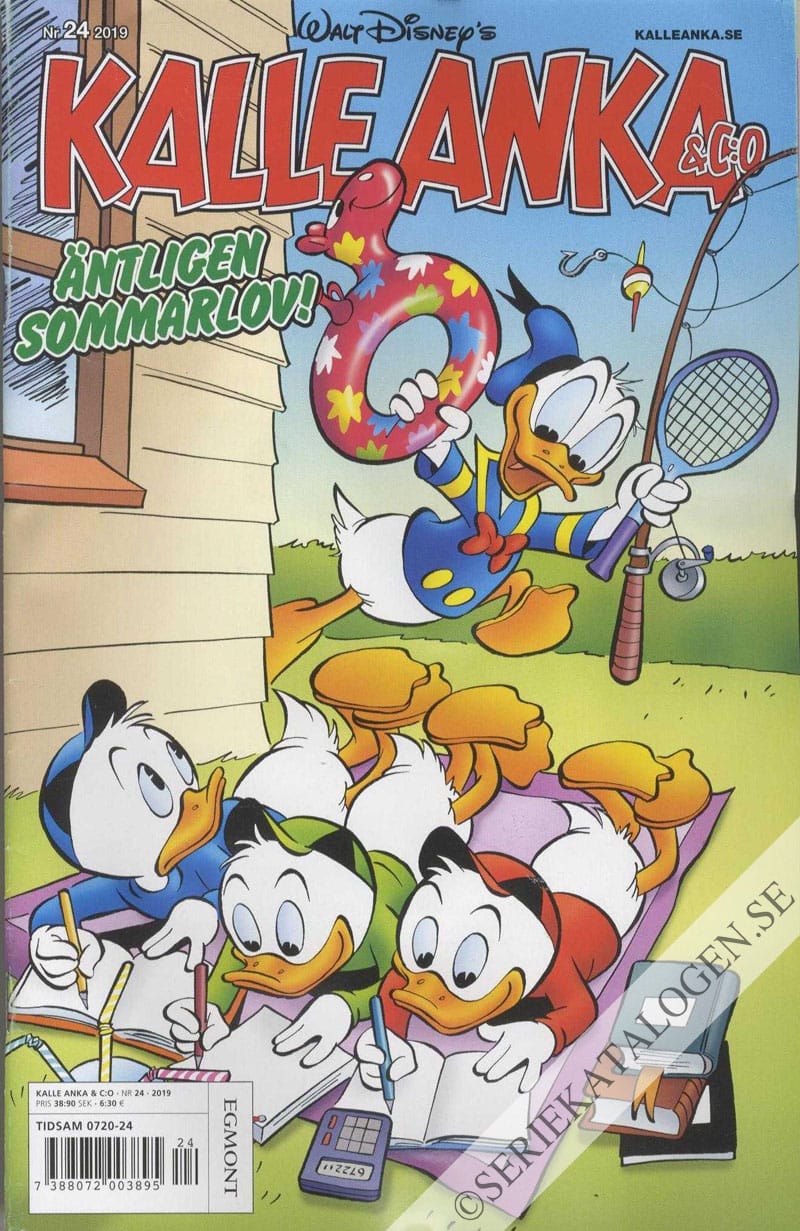 Framsida på Kalle Anka & C:o #24 (2019)