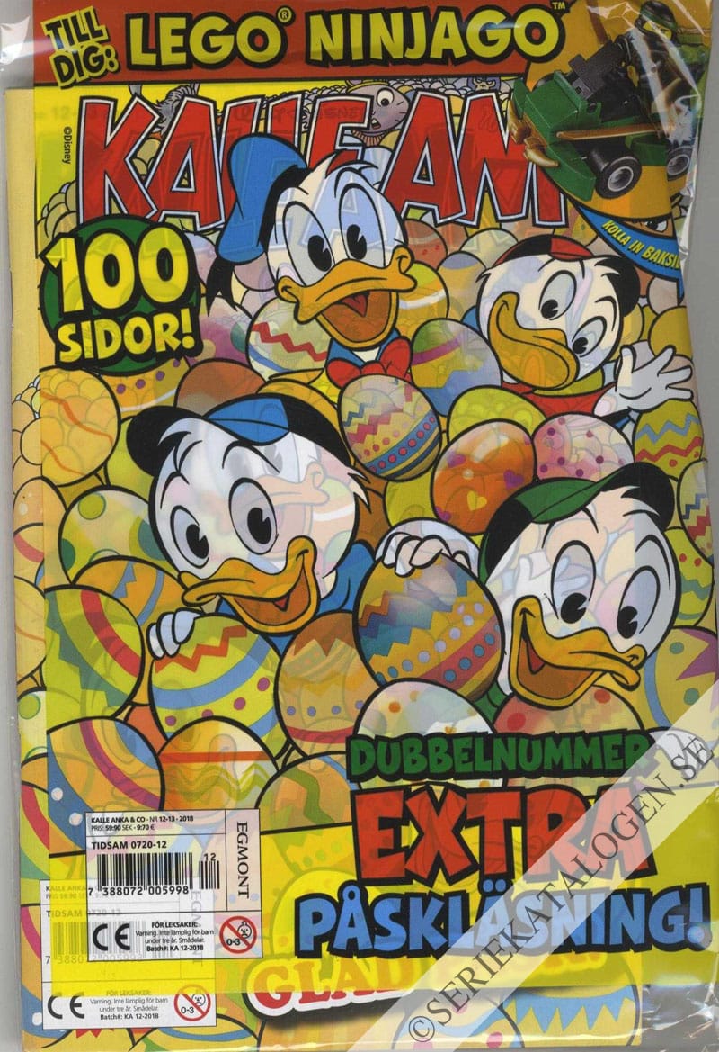 Framsida på Kalle Anka & C:o #12-13 (2018)