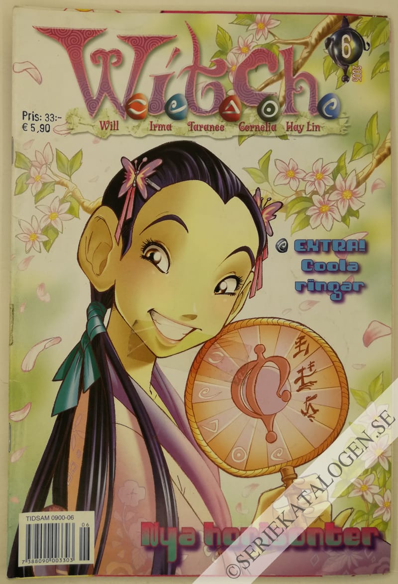 Framsida på W.i.t.c.h. #6 - Nya horisonter (2005)