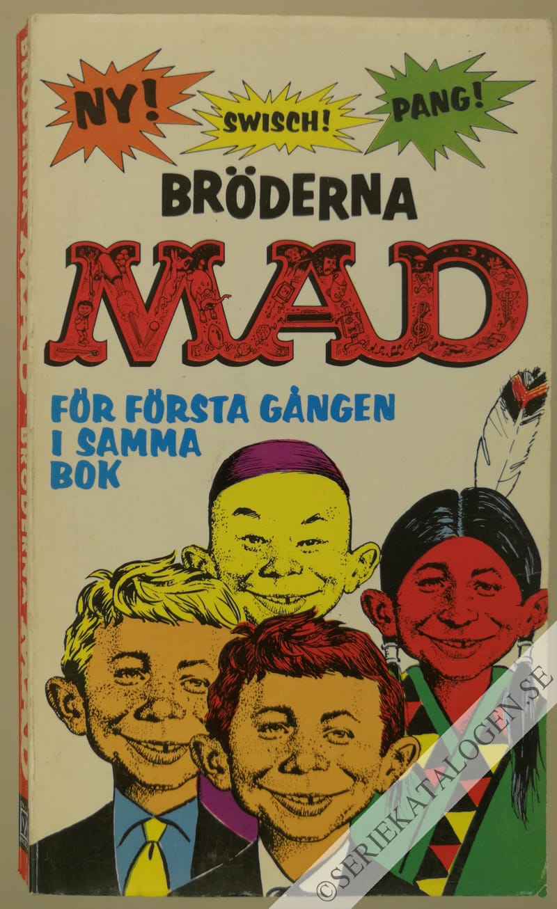 Framsida på MAD-pocket Bröderna MAD (1967)