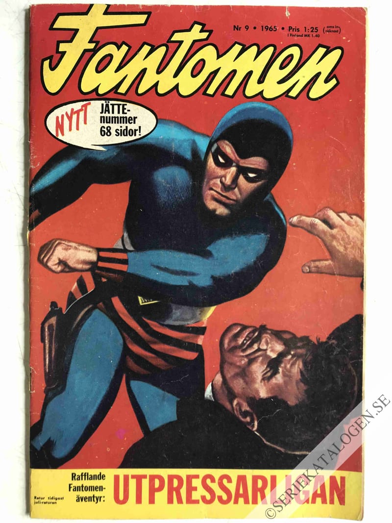 Framsida på Fantomen #9 (1965)