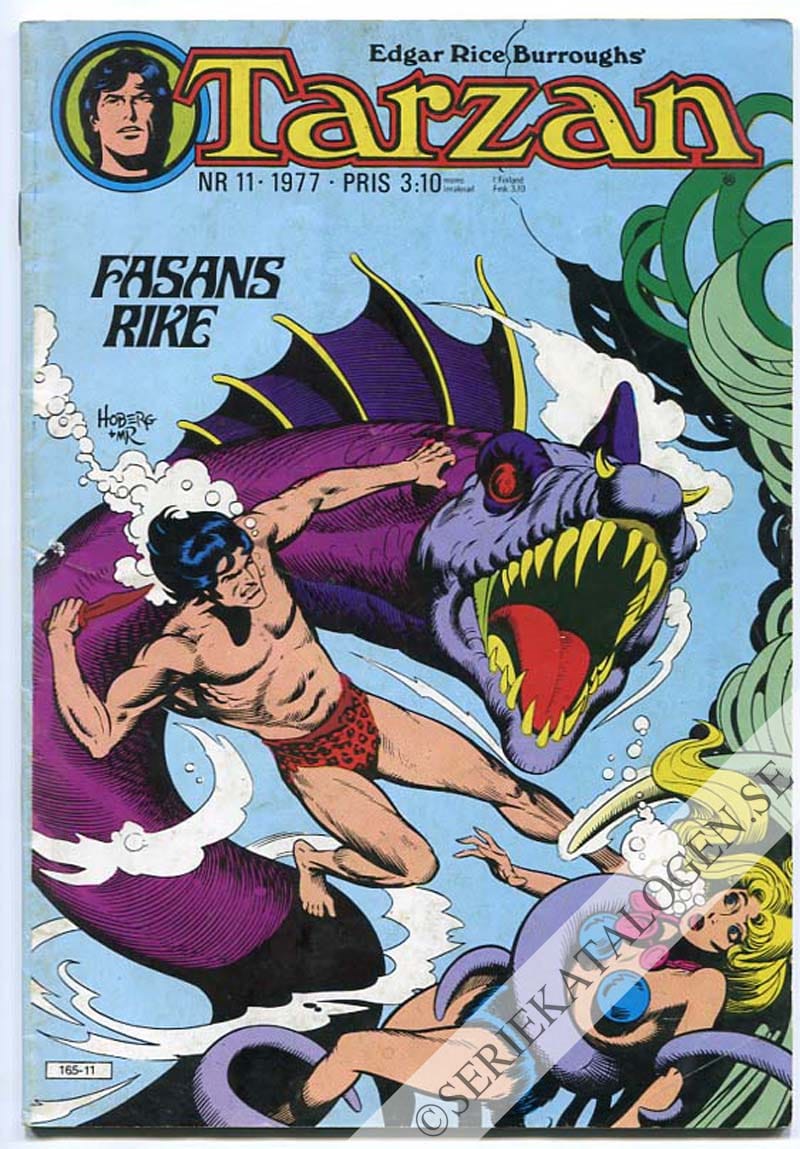 Framsida på Tarzan #11 (1977)