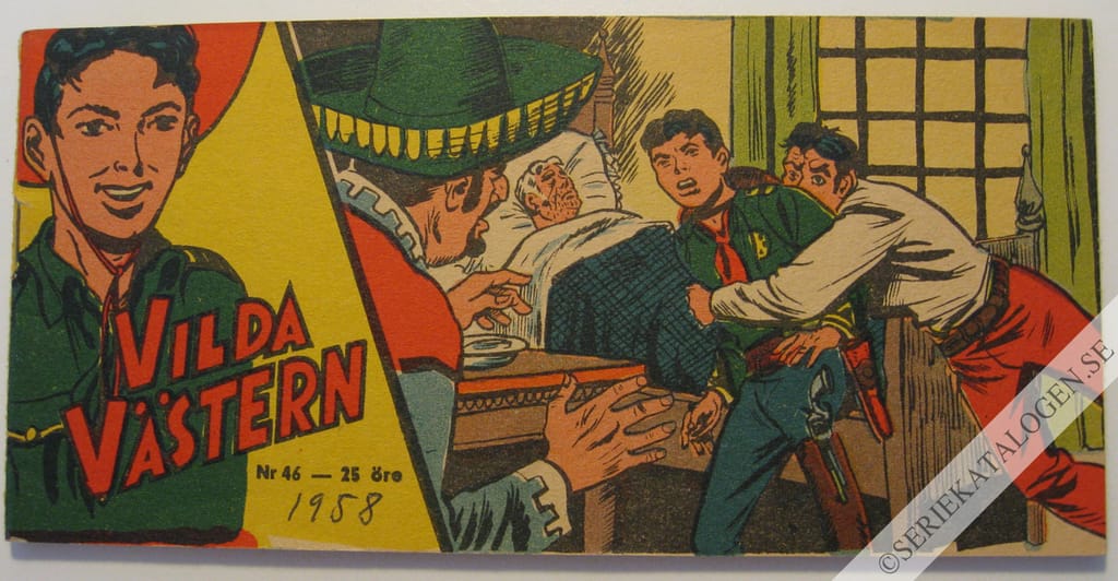 Framsida på Vilda Västern #46 (1958)
