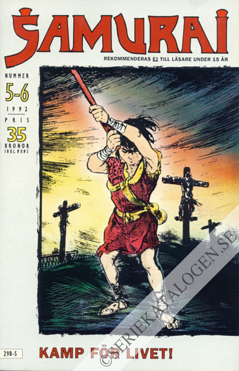 Framsida på Samurai #5-6 (1992)