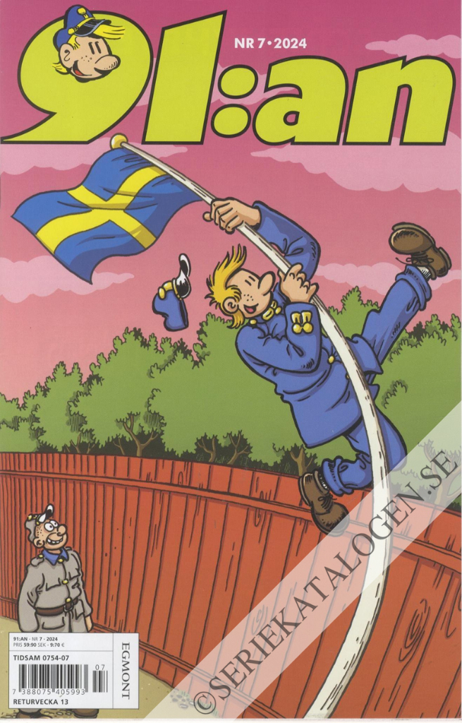 Framsida på 91:an #7 (2024)