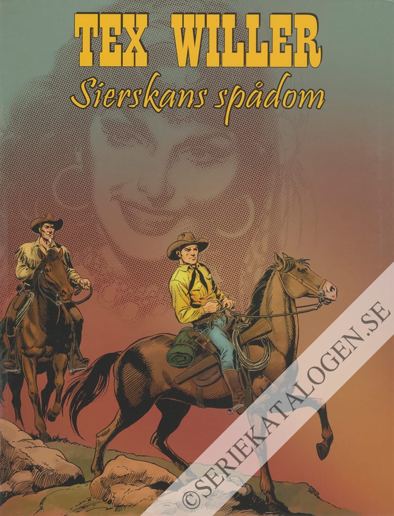 Framsida på Legenden om Tex Willer Sierskans spådom (2021)