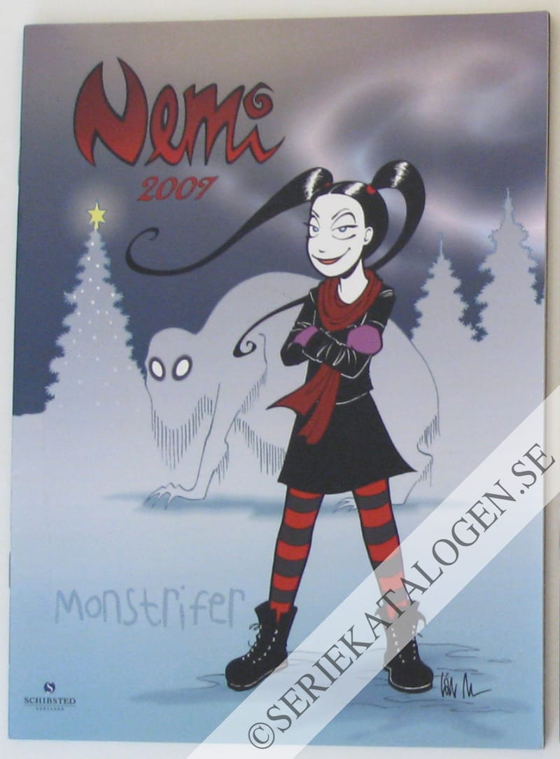 Framsida på Nemi julalbum Monstrifer (2007)