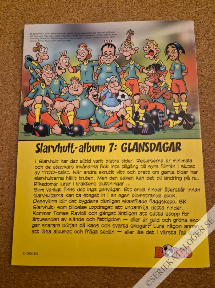Baksida på Glansdagar (2008)