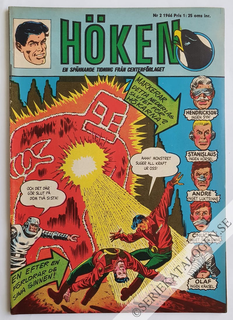 Framsida på Höken #2 (1966)