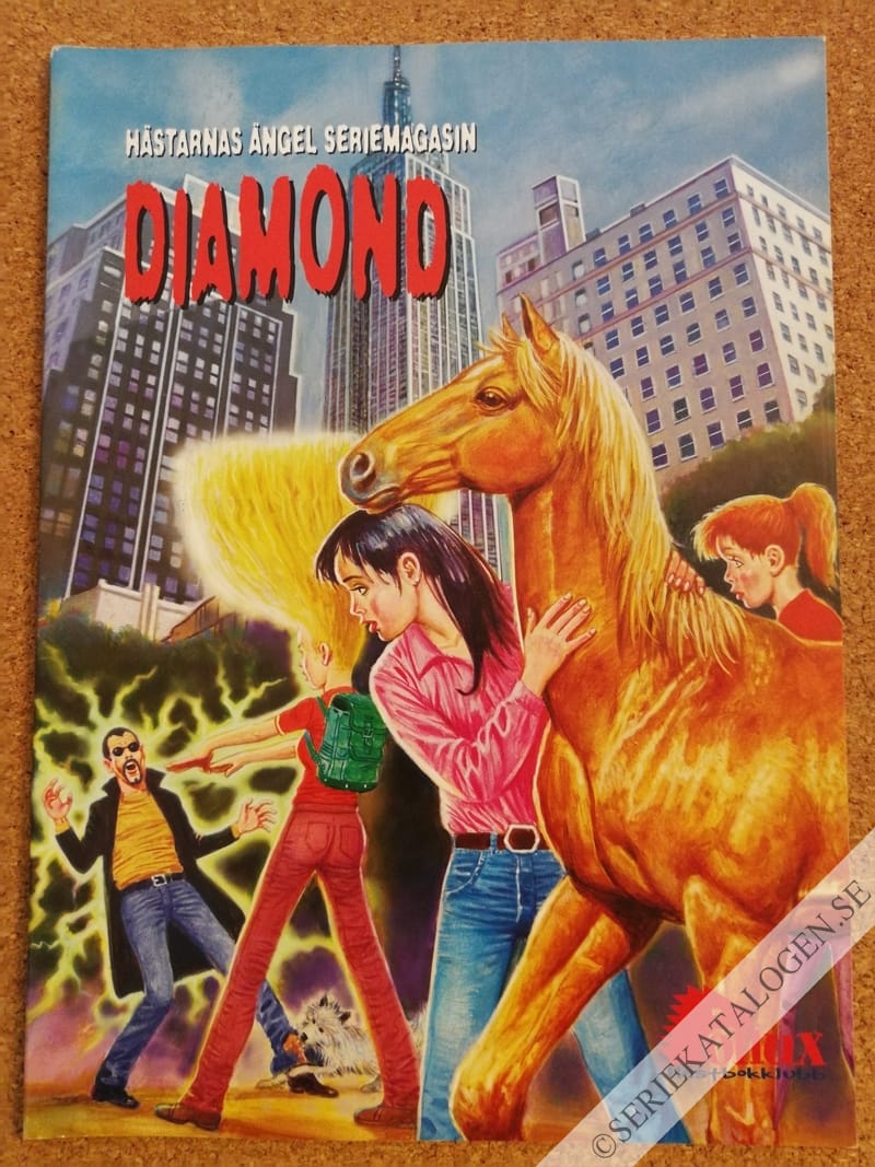 Framsida på Hästarnas ängel seriemagasin Diamond (2007)
