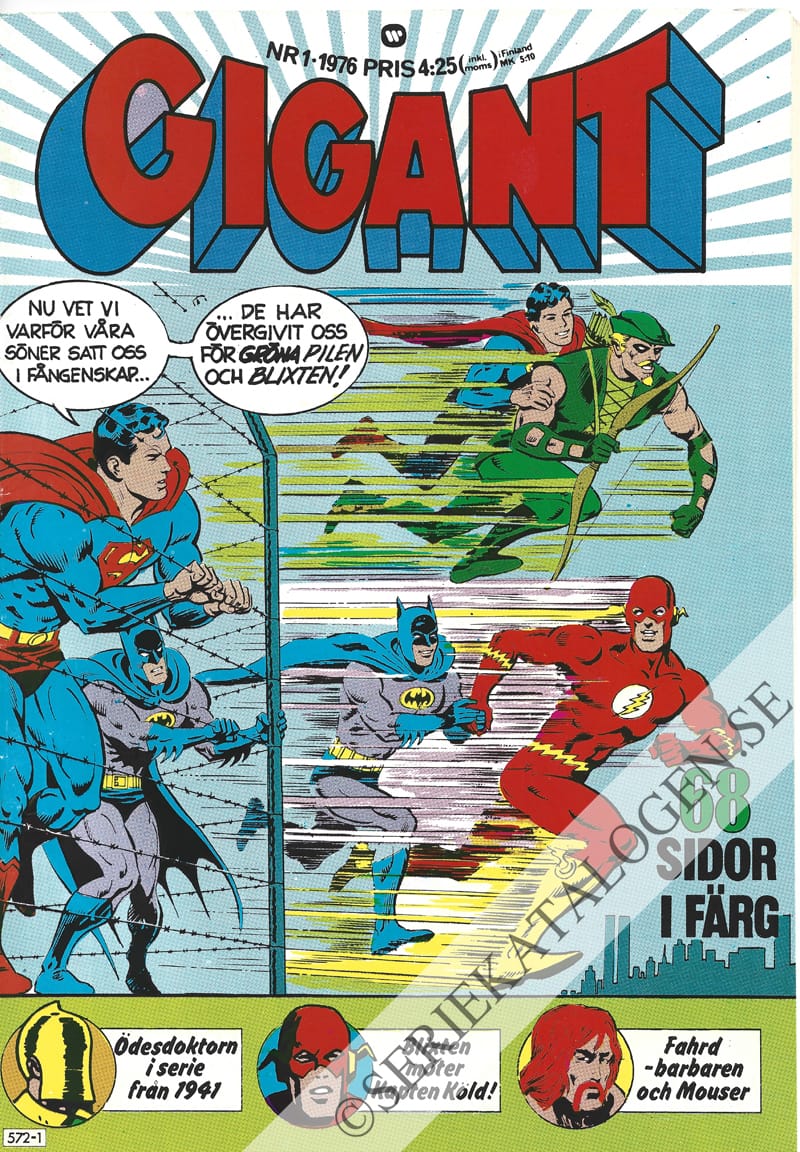 Framsida på Gigant #1 (1976)
