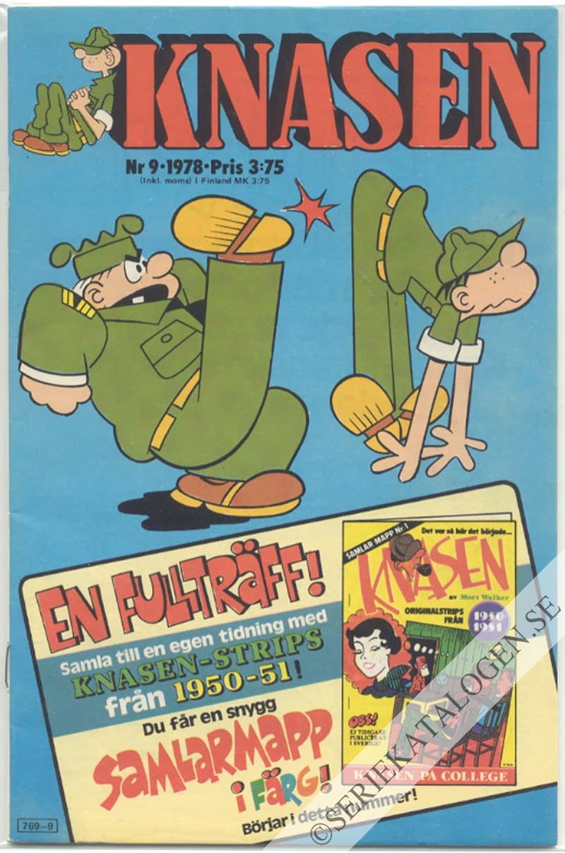 Framsida på Knasen #9 (1978)