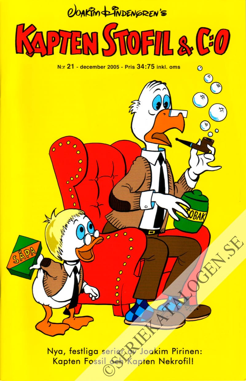 Framsida på Kapten Stofil #21 (2005)