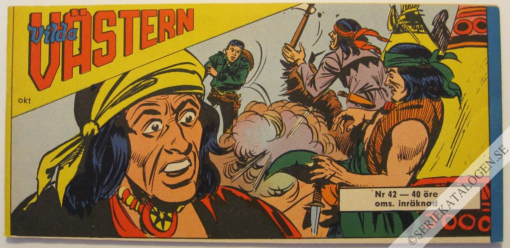 Framsida på Vilda Västern #42 (1965)