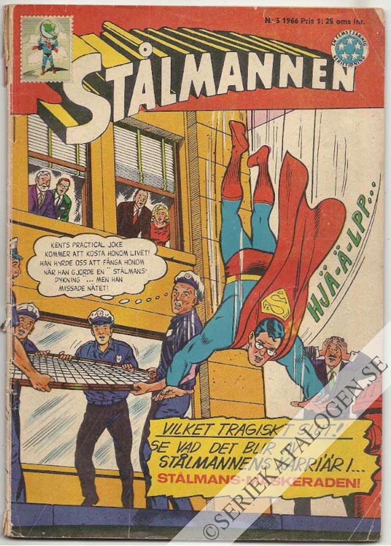 Framsida på Stålmannen #3 (1966)