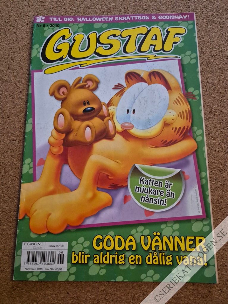 Framsida på Gustaf #6 (2010)