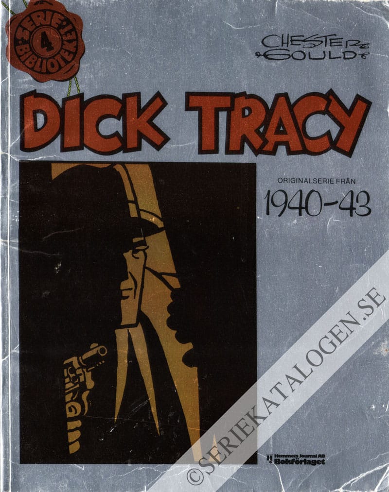 Framsida på Seriebiblioteket Dick Tracy 1940-43 (1976)