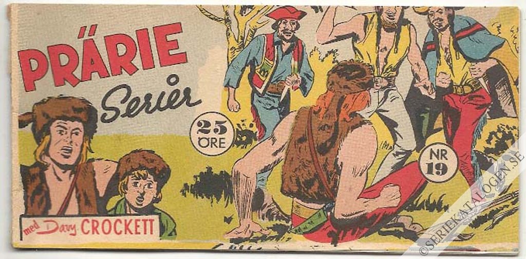 Framsida på Prärie-serier #19 (1958)