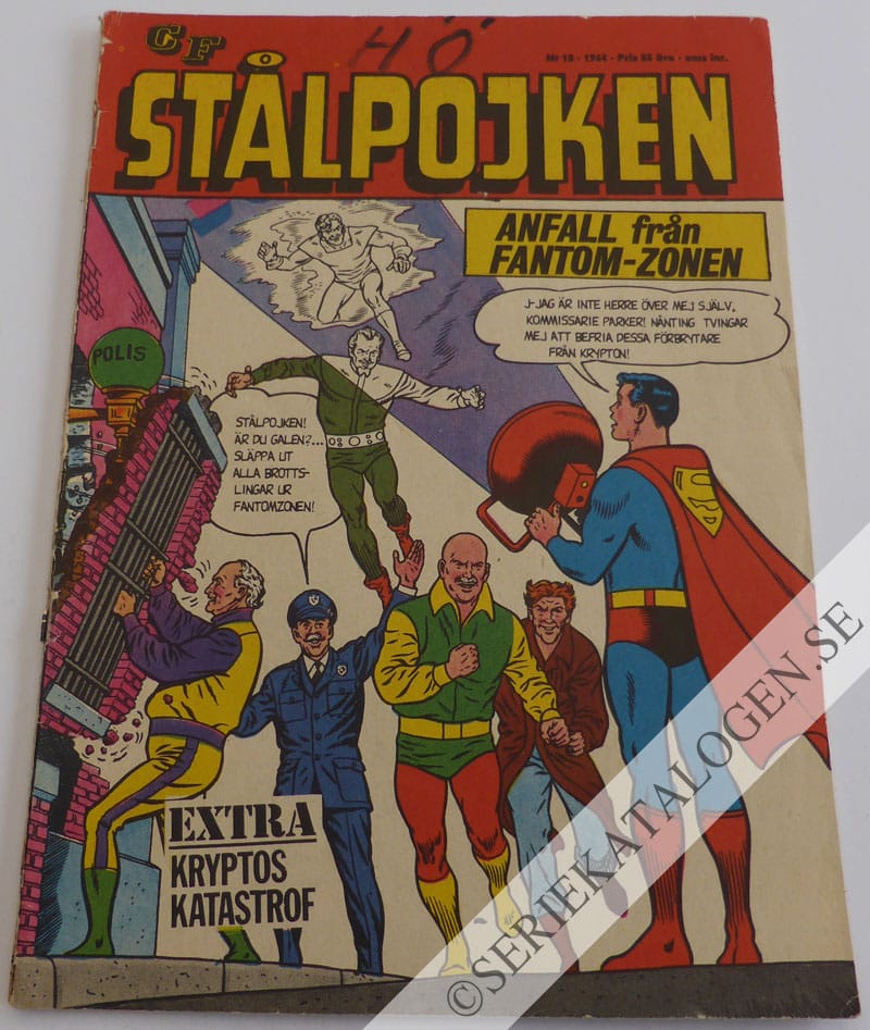 Framsida på Stålpojken #10 (1964)