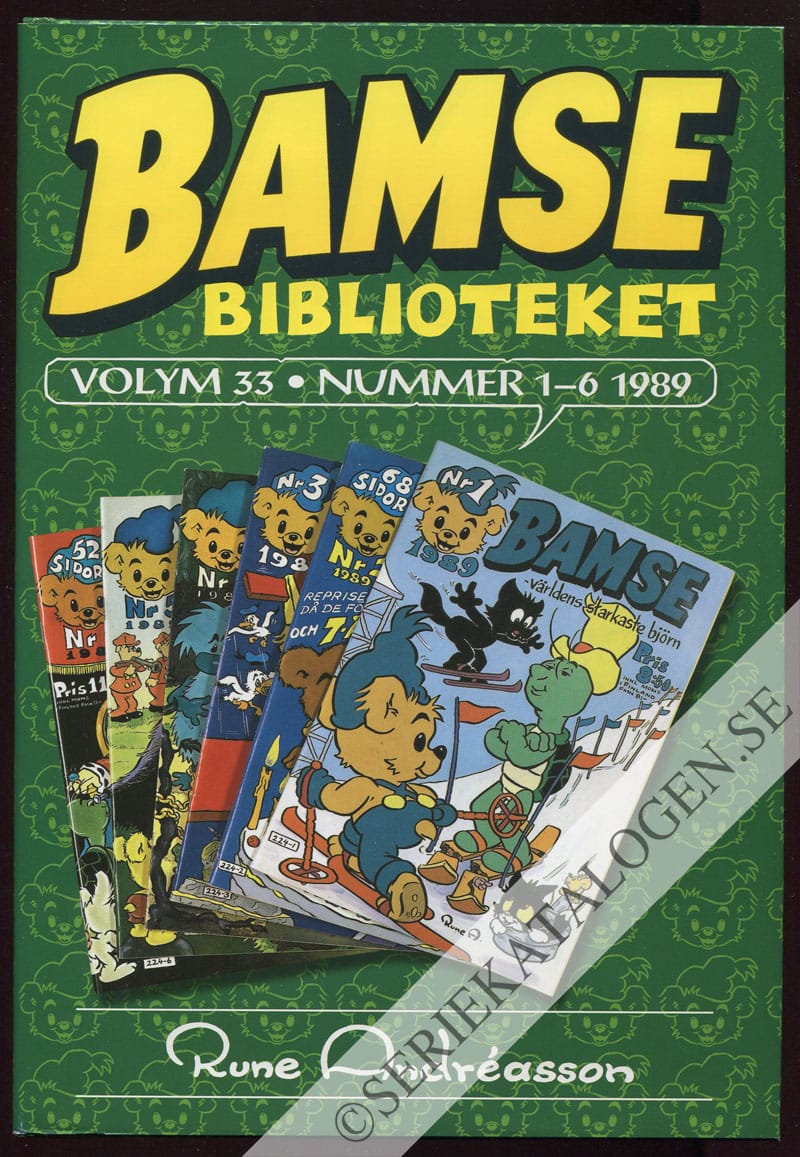 Framsida på Bamsebiblioteket #33 (2009)