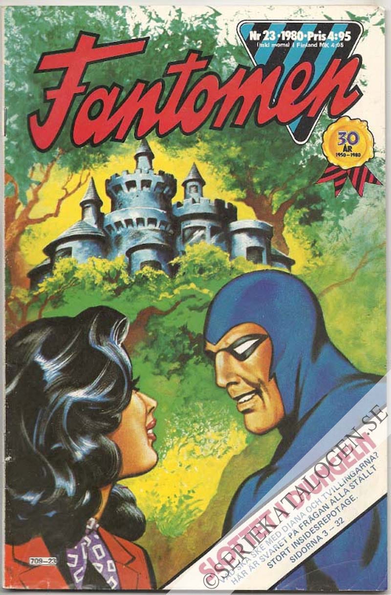 Framsida på Fantomen #23 (1980)