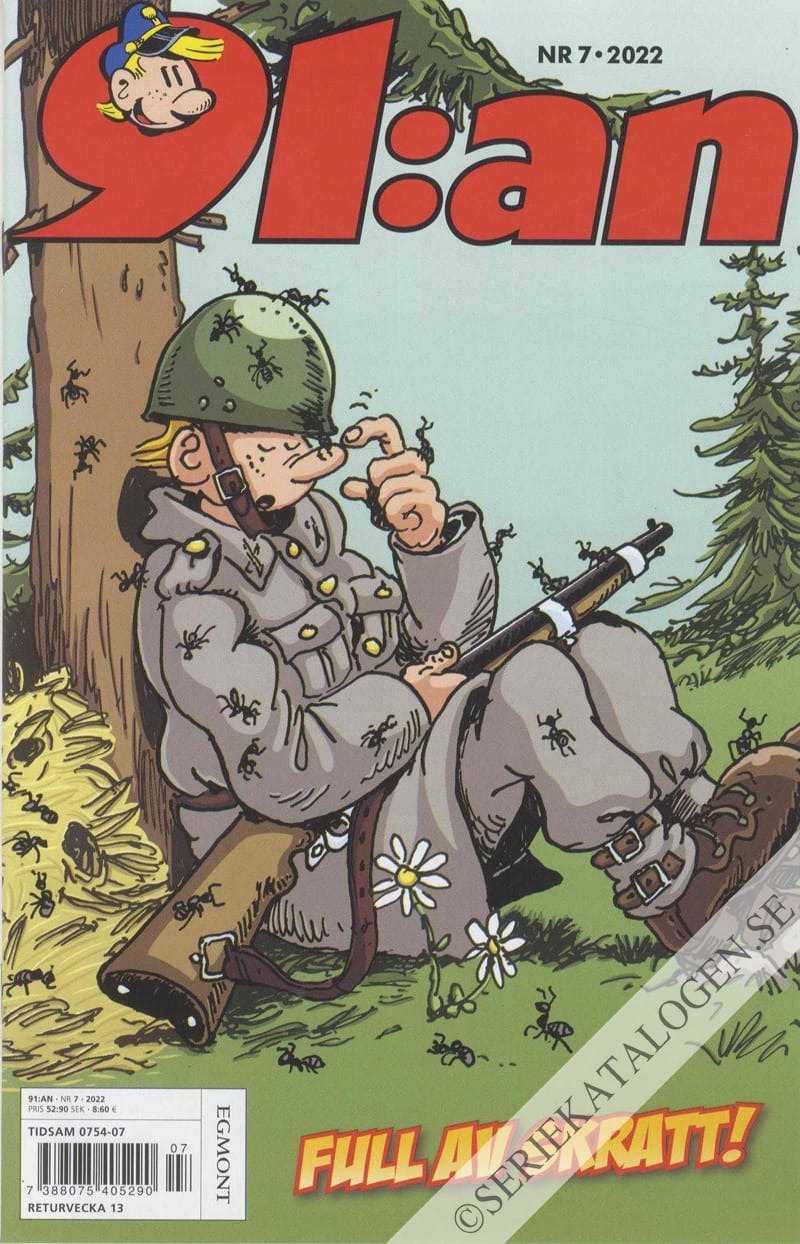 Framsida på 91:an #7 (2022)