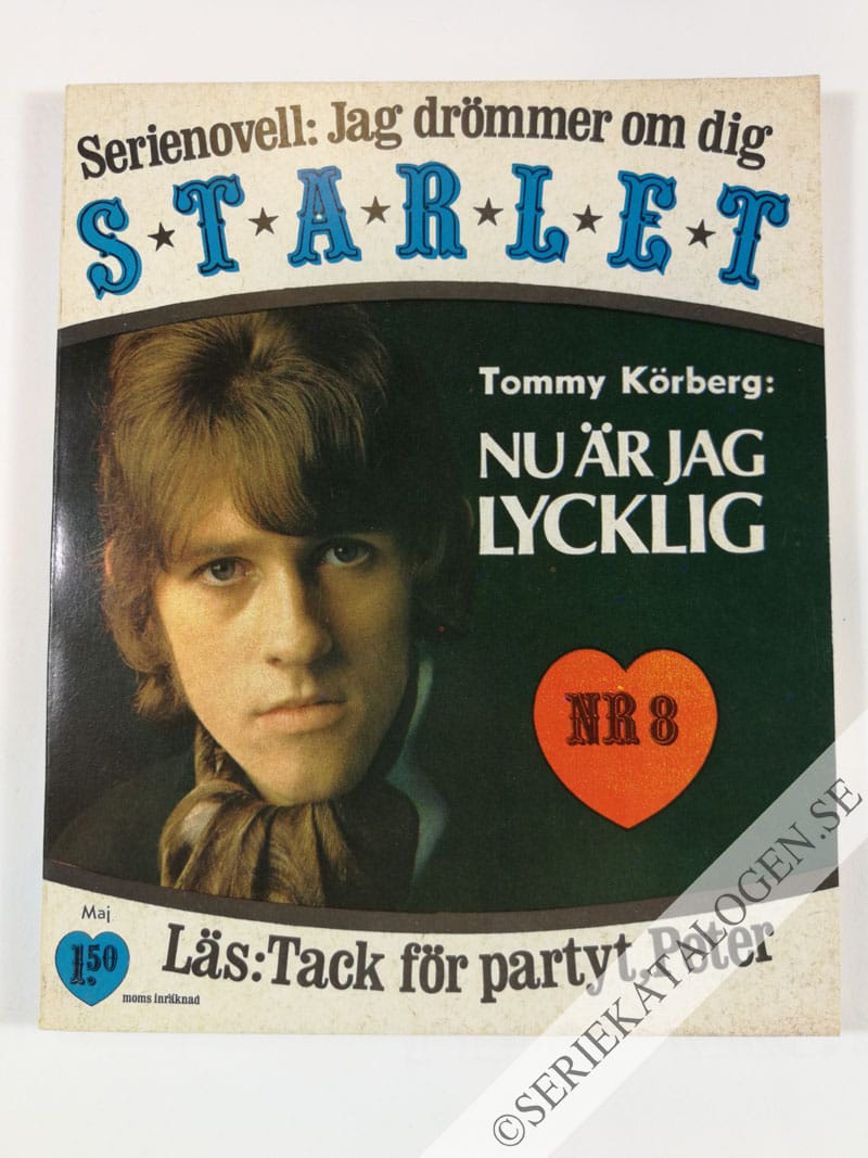 Framsida på Starlet #8 (1969)