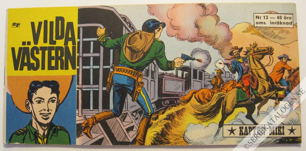 Framsida på Vilda Västern #12 (1964)