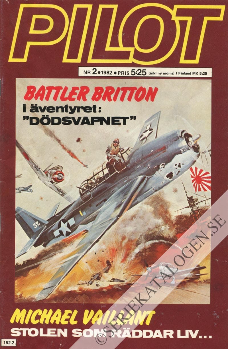 Framsida på Pilot-22 #2 (1982)