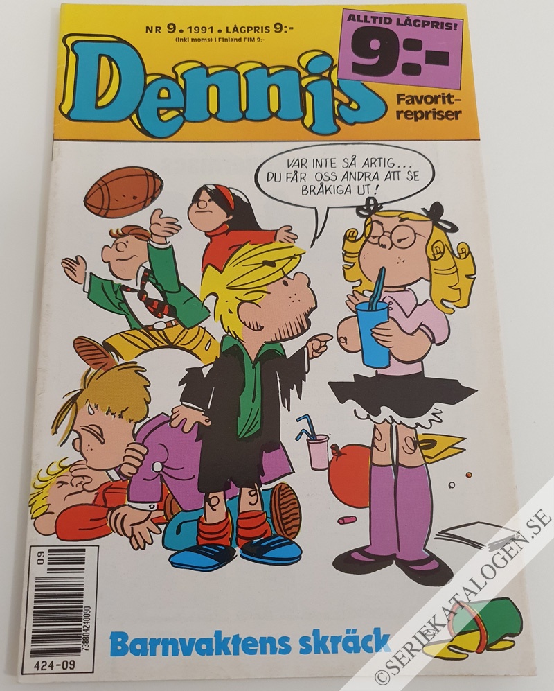 Framsida på Dennis #9 (1991)