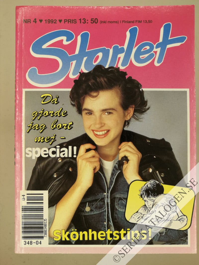 Framsida på Starlet #4 (1992)