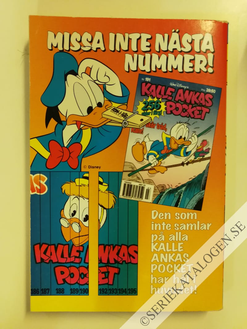 Baksida på Trassligt värre, Kalle! (1996)