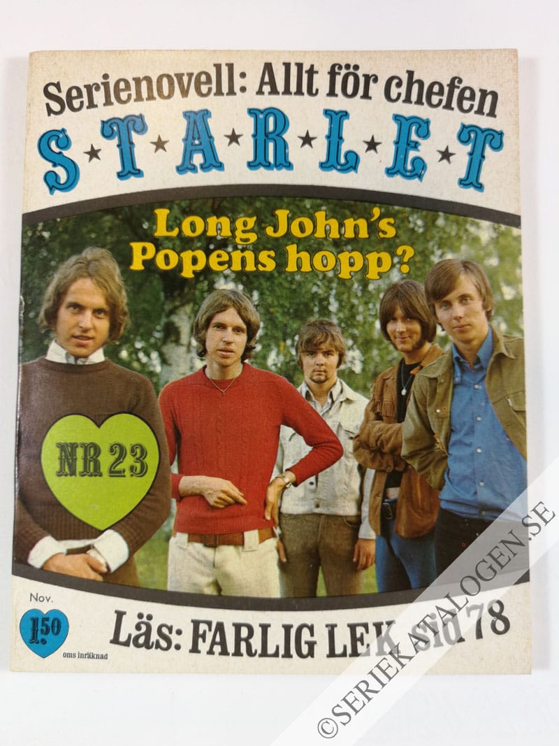 Framsida på Starlet #23 (1968)