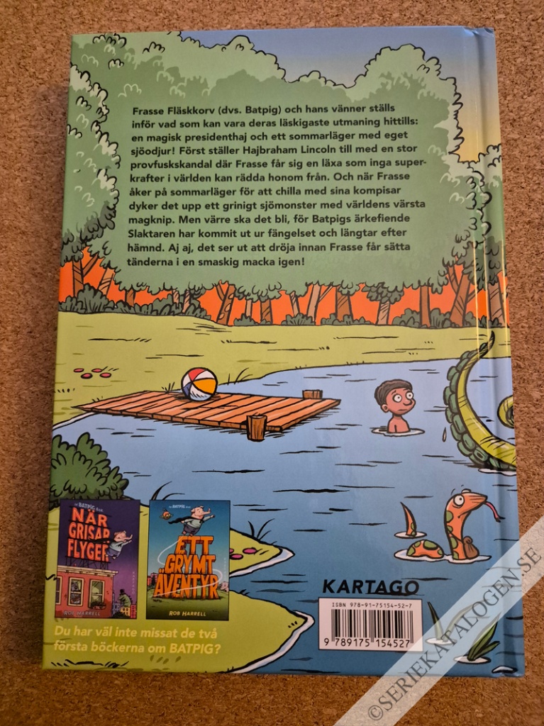 Baksida på Monster på grisjakt (2024)