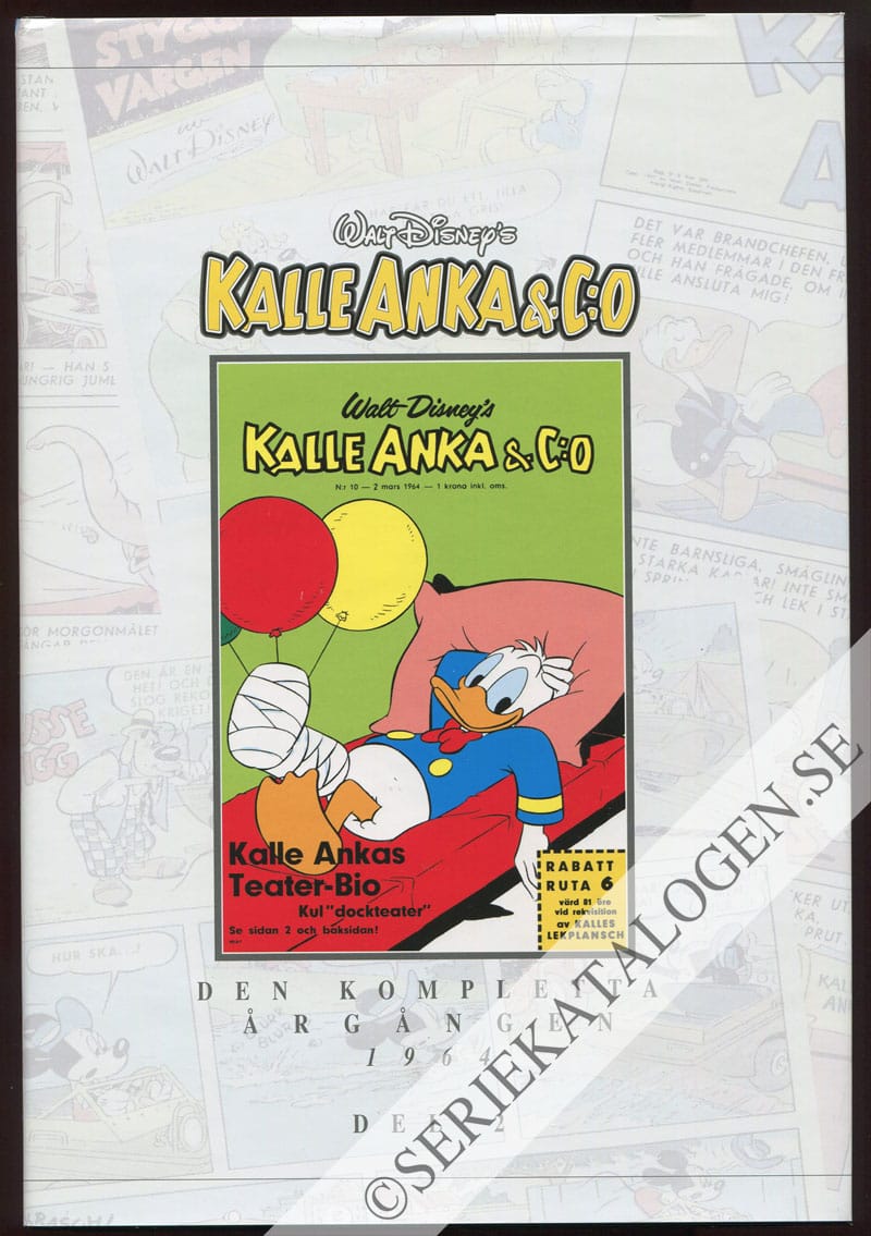 Framsida på Kalle Anka & C:o - den kompletta årgången 1964 del 2 (2009)