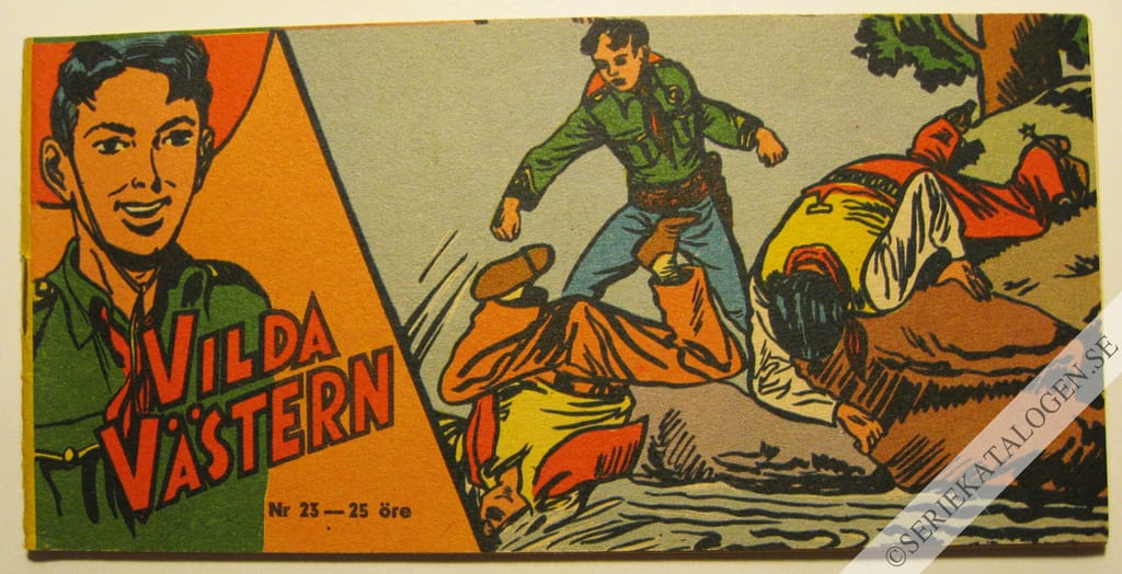 Framsida på Vilda Västern #23 (1955)