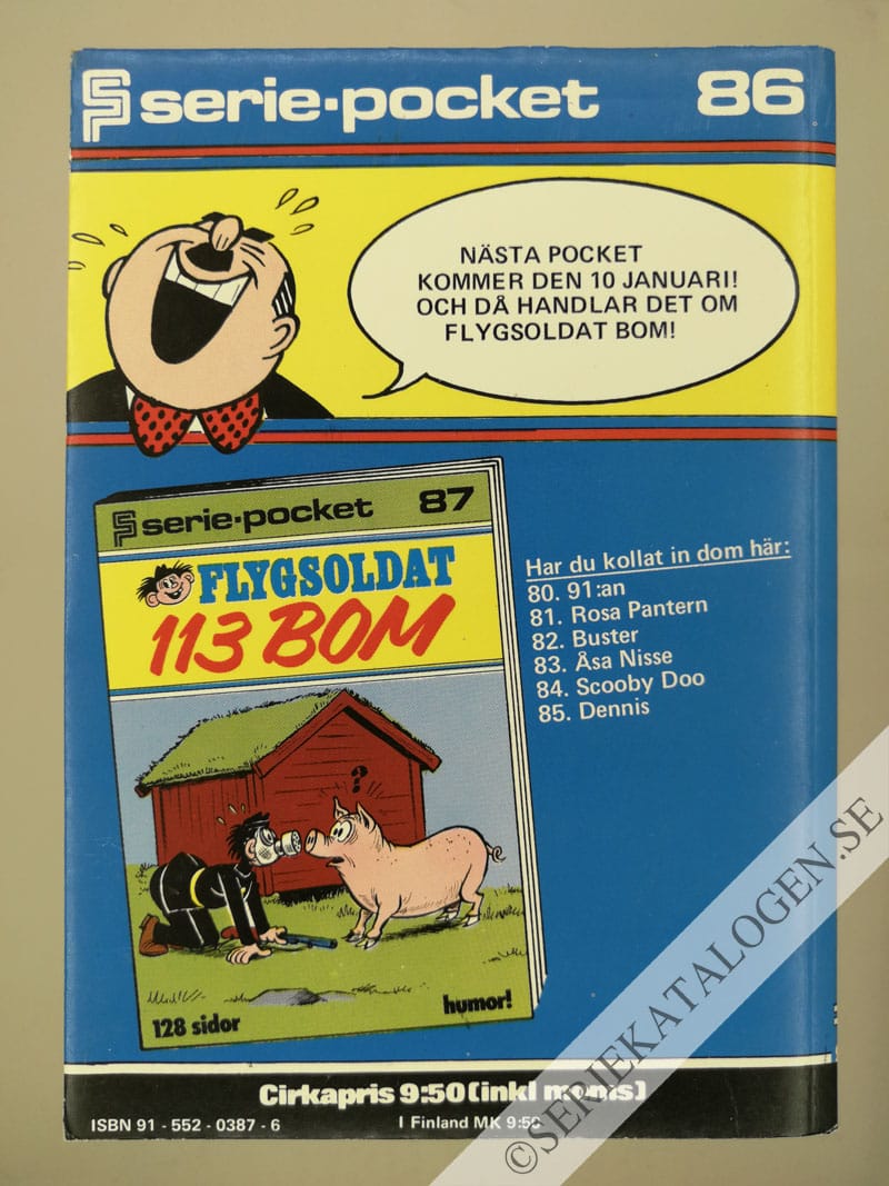 Baksida på Lilla Fridolf (1979)
