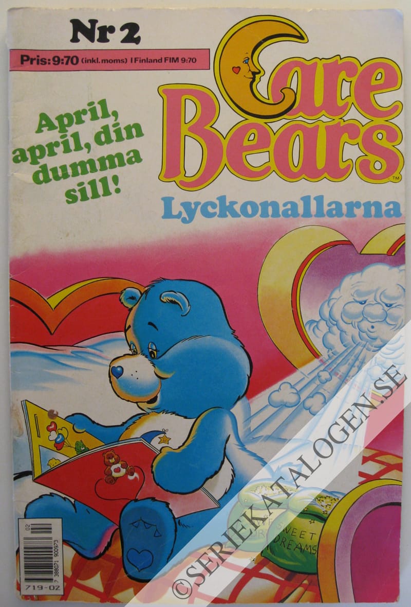 Framsida på Care Bears April, april, din dumma sill! (1988)
