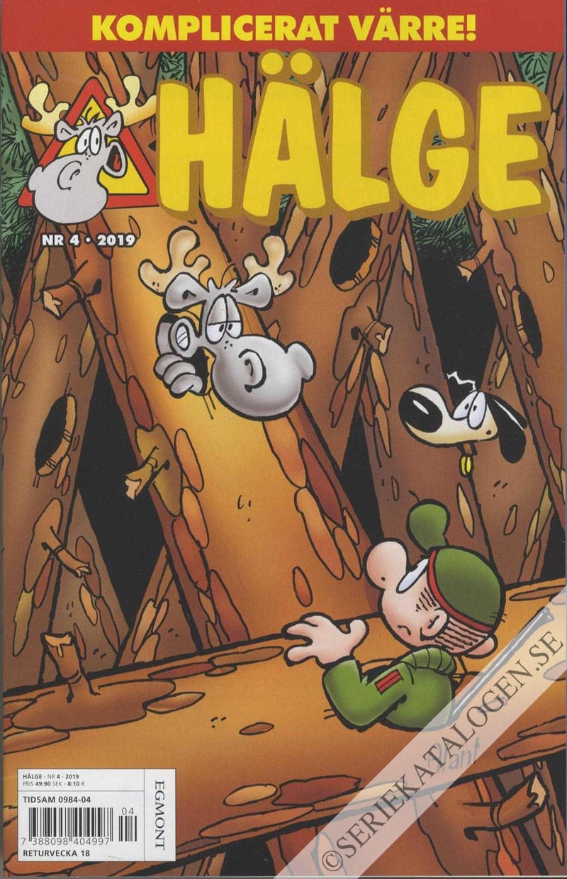 Framsida på Hälge #4 (2019)