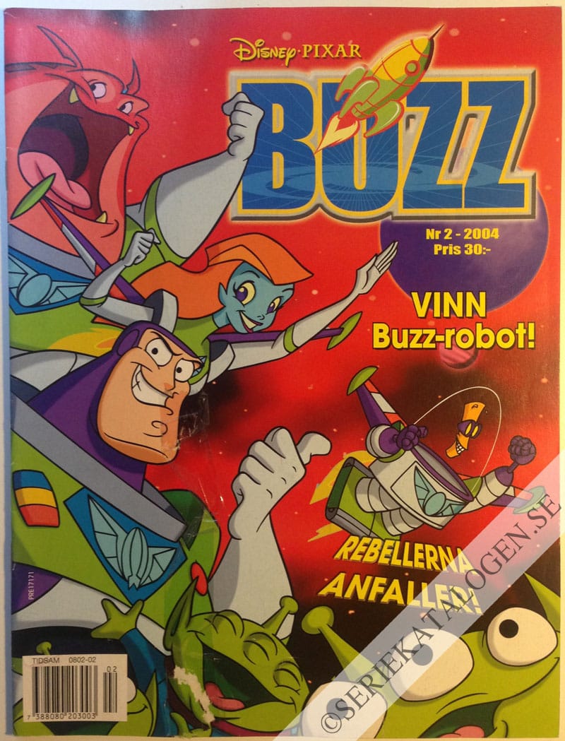 Framsida på Buzz Lightyear #2 (2004)