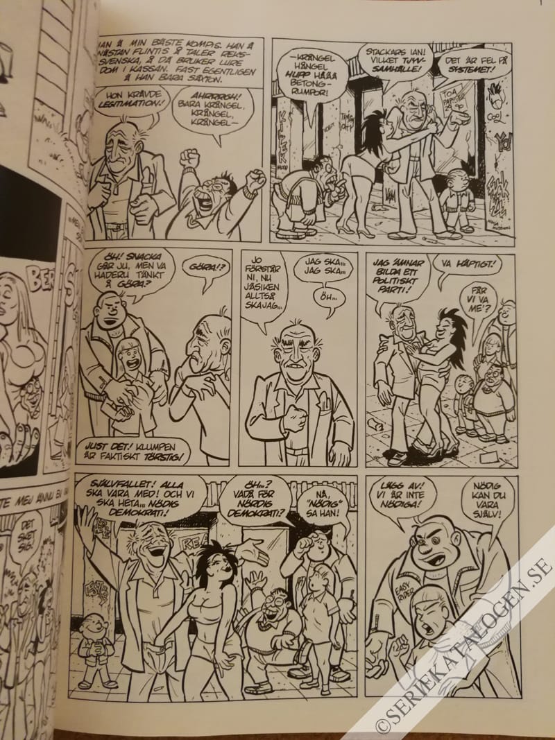 Exempel på Den enda vägen! - folkvalda serieparodier (1994)