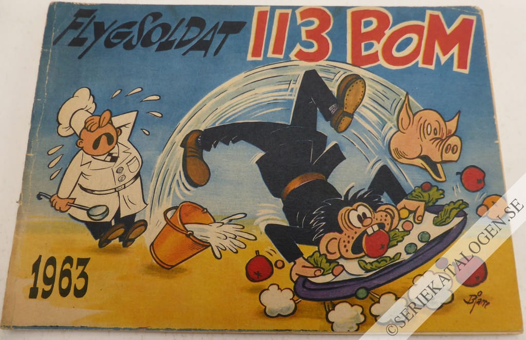 Framsida på Flygsoldat 113 Bom # (1962)